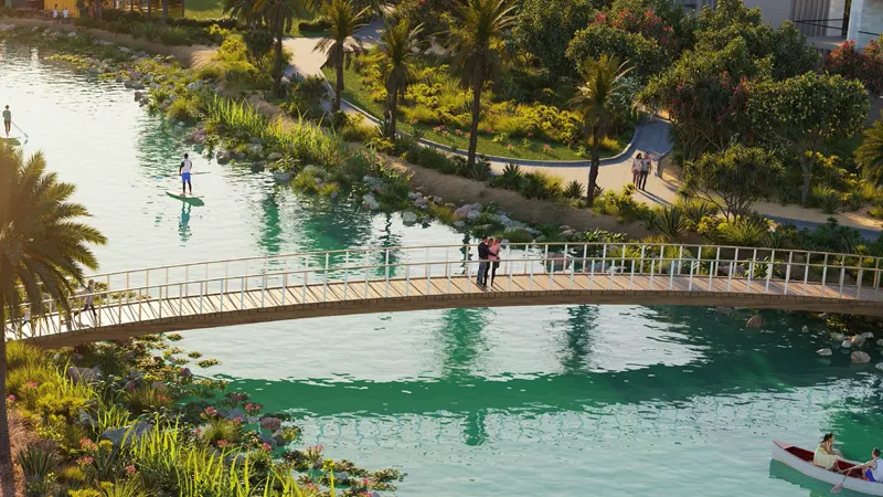 violet in damac hills 2 Location